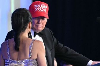 Trump alla cena con i corrispondenti della Casa Bianca
