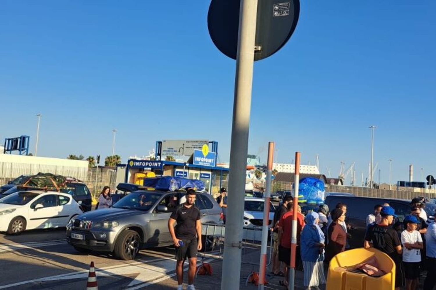Il  porto di Civitavecchia