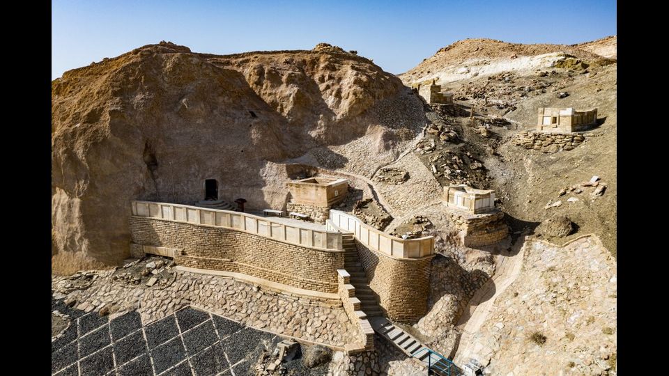 La moschea sotterranea nella provincia kazaka di Mangystau