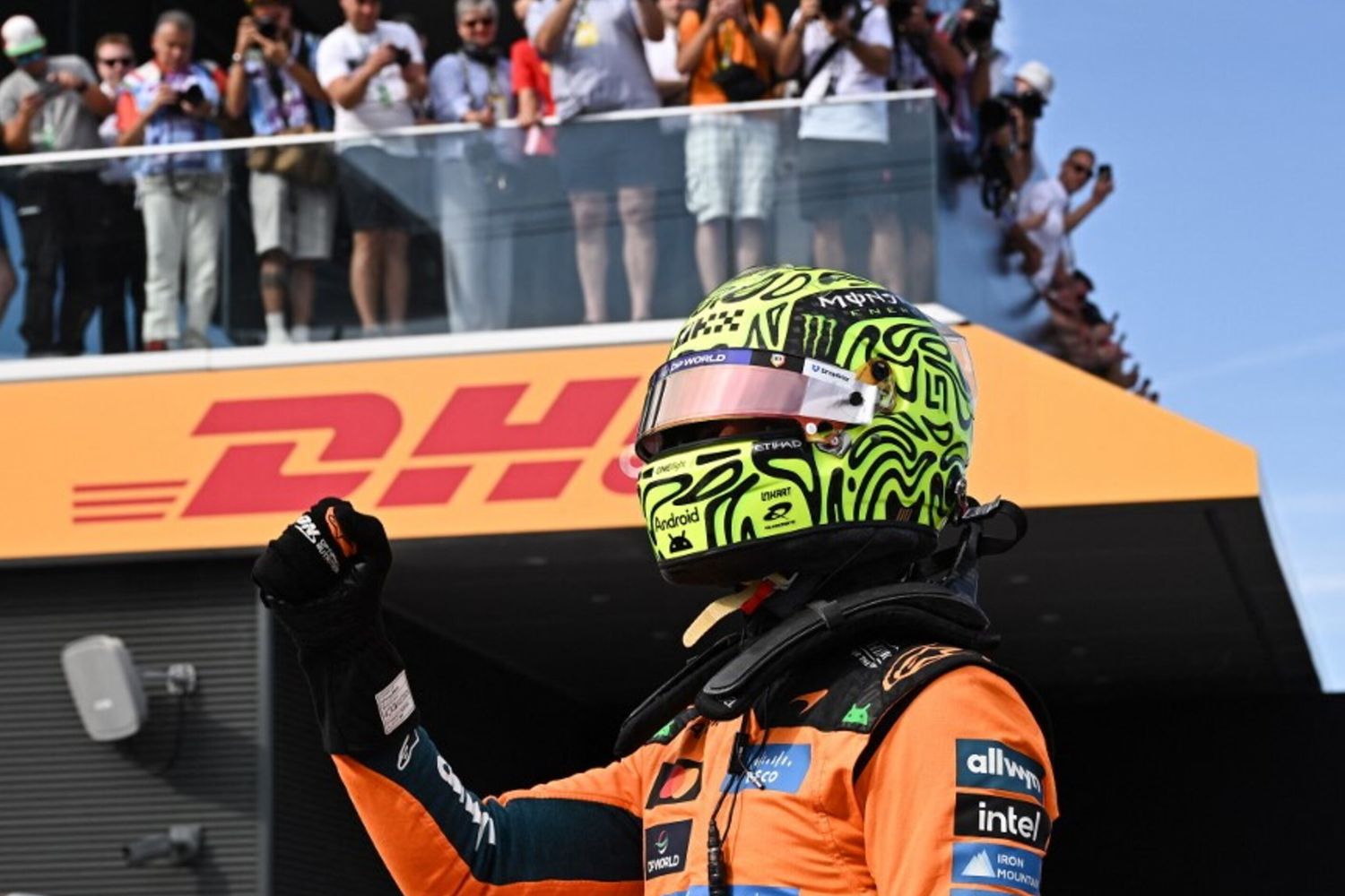 Gp d'Ungheria, pole a Norris. Beffate le Ferrari