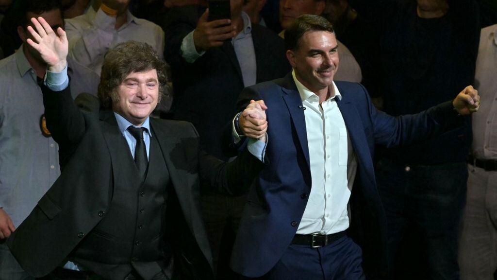 Milei e Bolsonaro