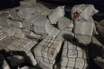 Sequestro record di cocaina nell'Atlantico [VIDEO]