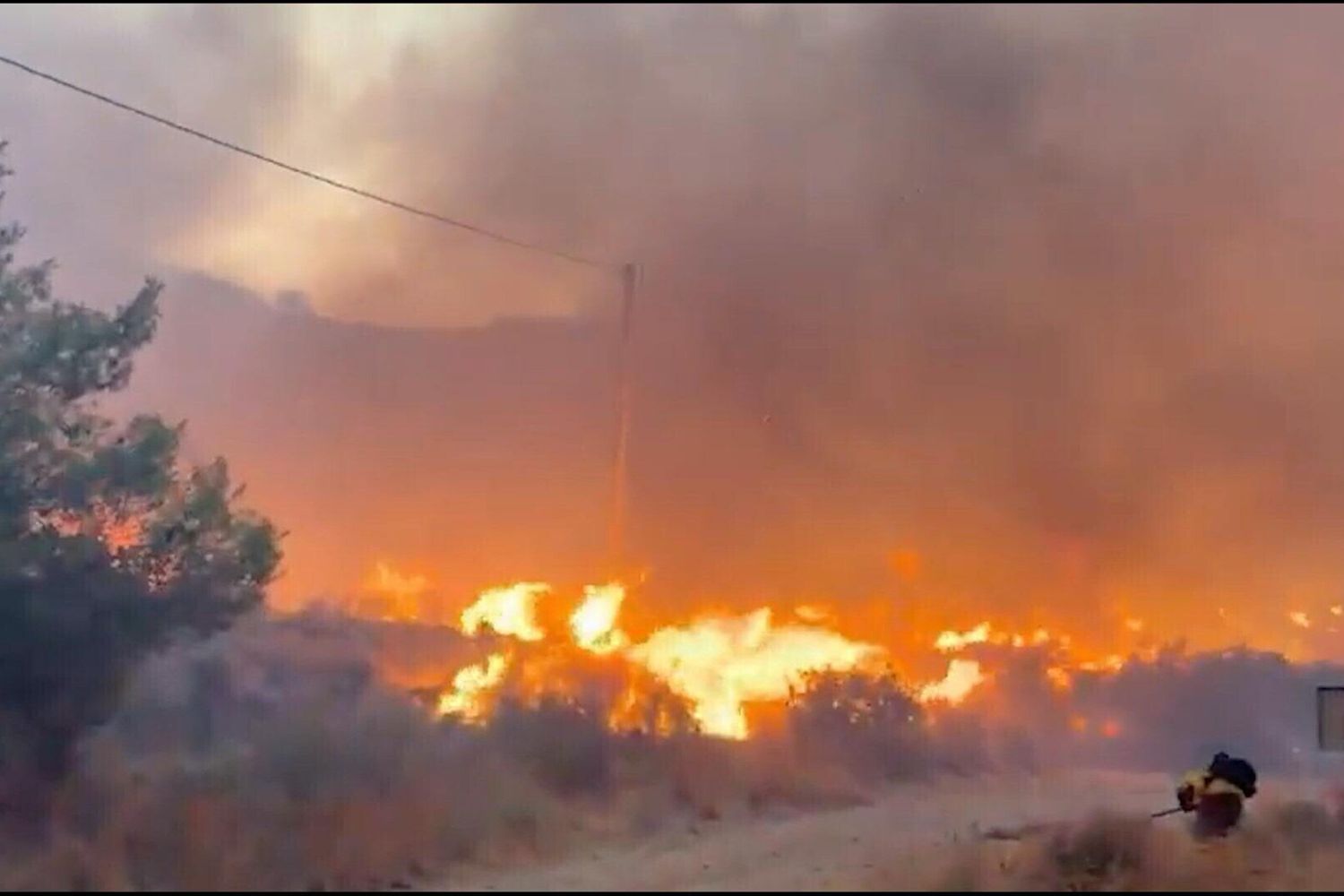 Incendio in Andalusia