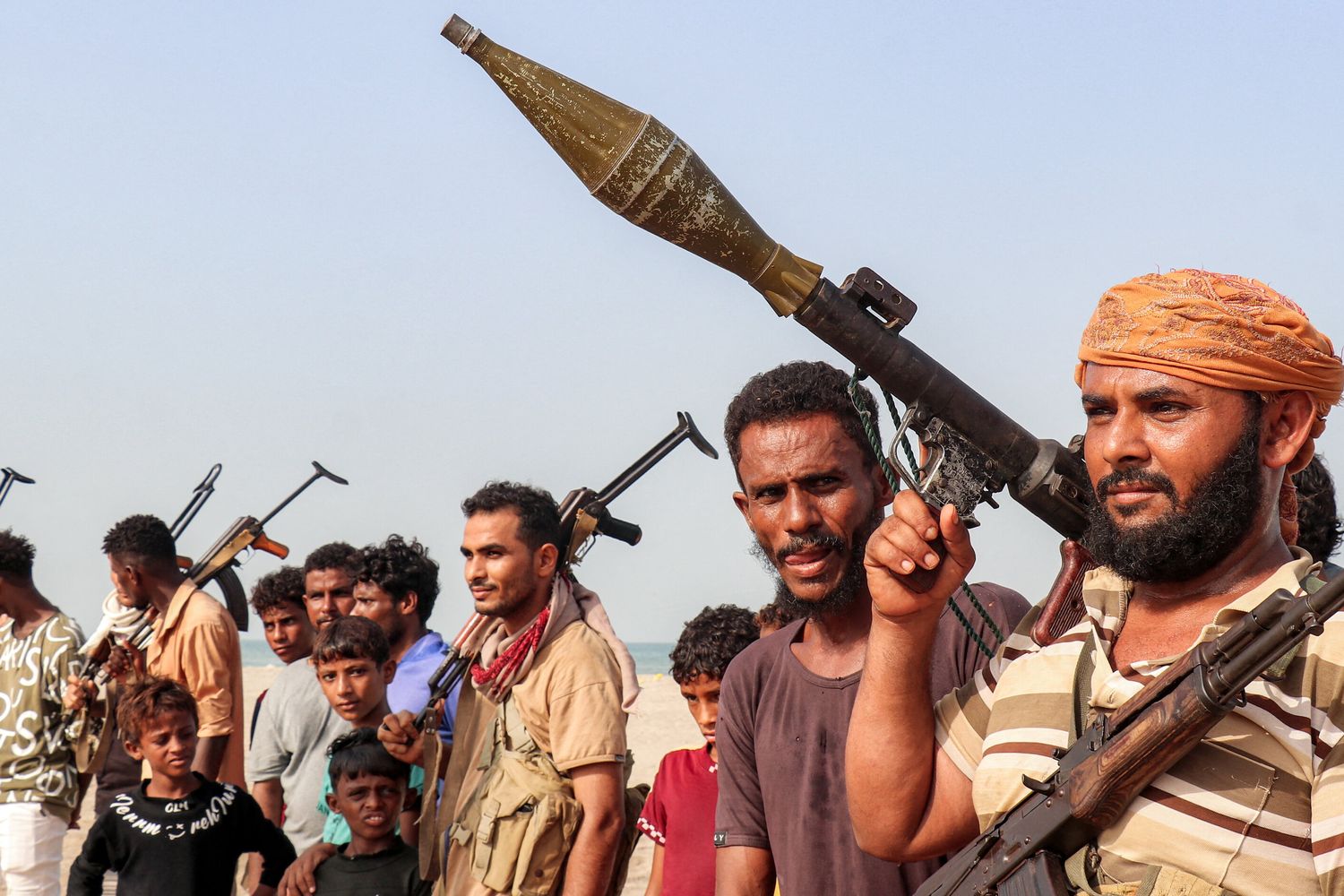 La milizia degli Houthi