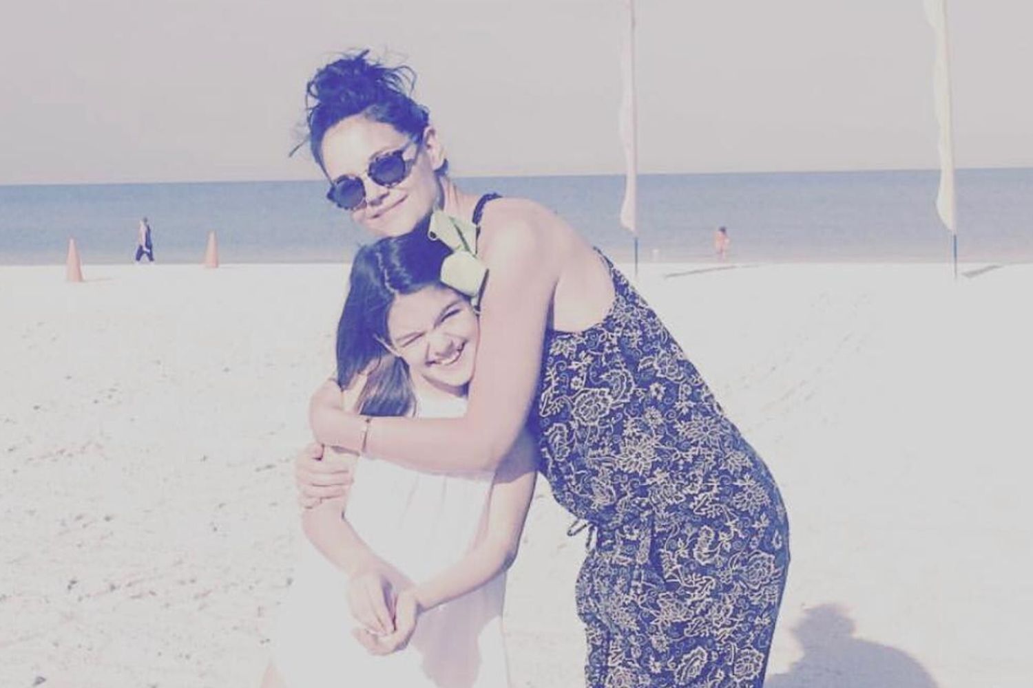 Katie Holmes e la figlia Suri da bambina