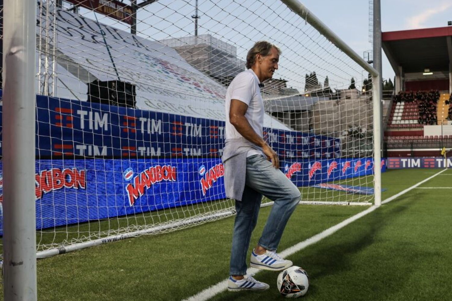 Roberto Mancini durante la Partita del Cuore 2026, L’Aquila, 13/07/2026