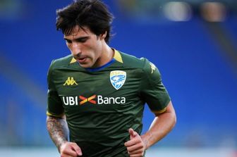 Stadio Olimpico, campionato di calcio serie A 2019-20.  Lazio-Brescia, Sandro Tonali. Foto del 29 luglio 2020