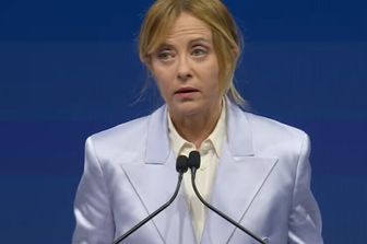 Meloni all'assemblea di Confindustria 2026 a Roma