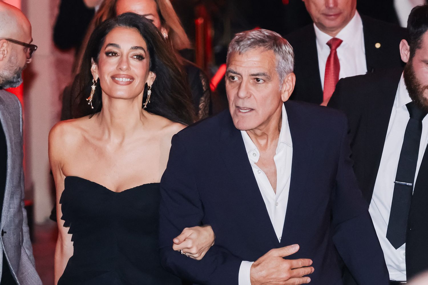 George Clooney e la moglie Amal