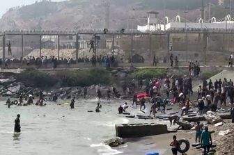 I migranti a Ceuta