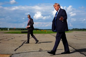 Il presidente degli Usa Donald Trump