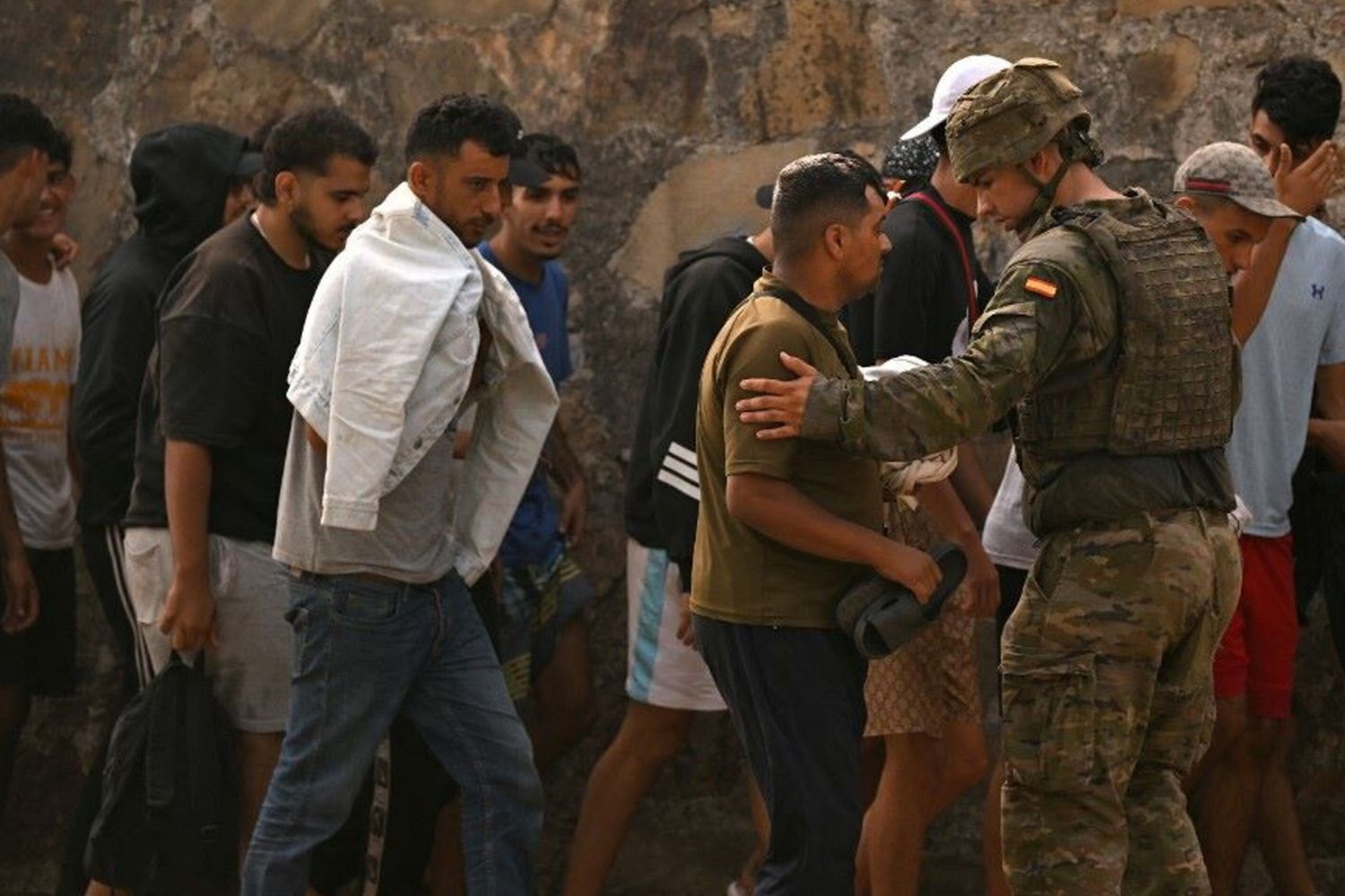Migranti a Ceuta