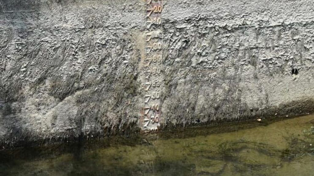 Fiume in secca