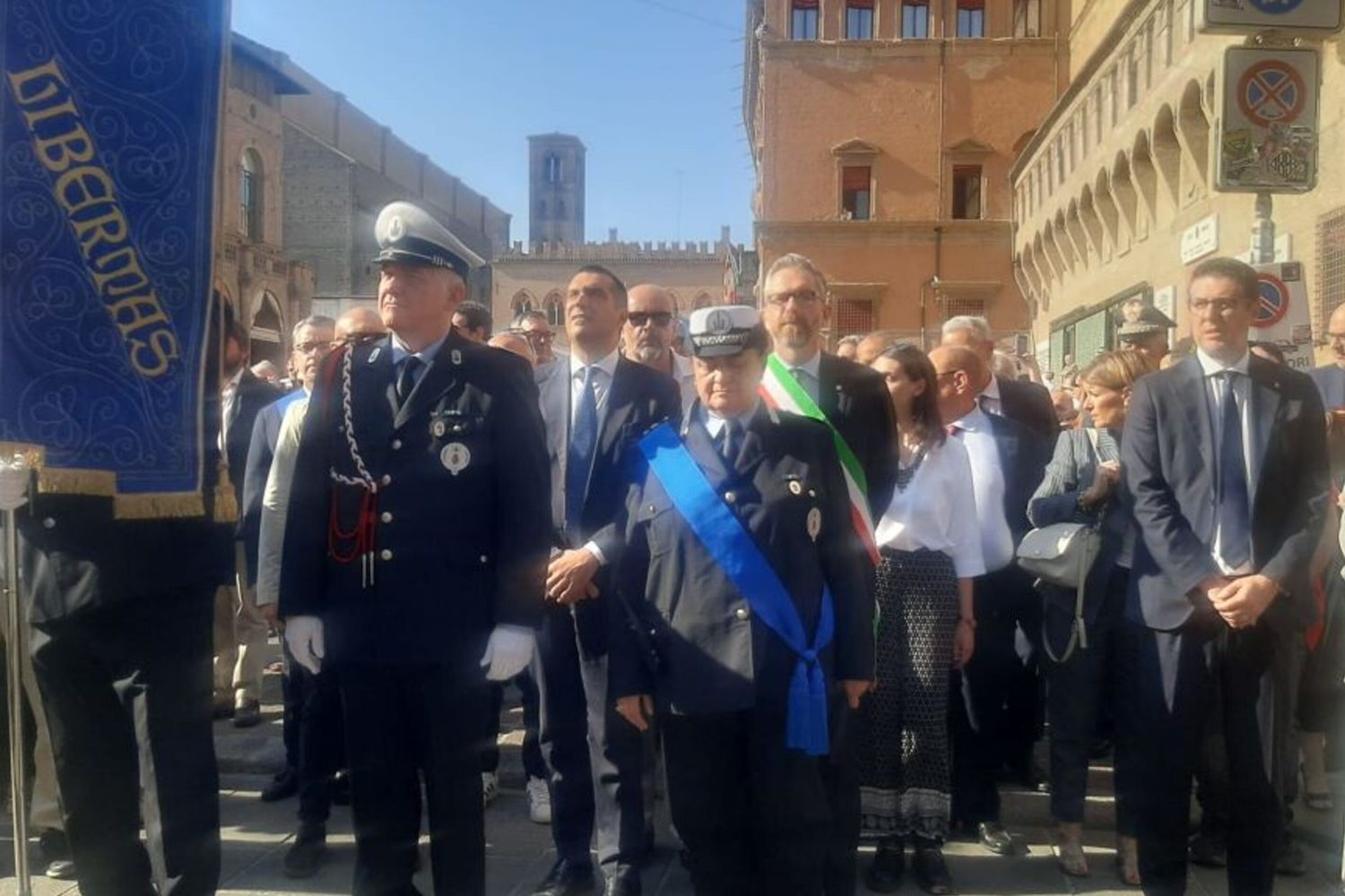 Il corteo per le commemorazioni del 46esimo anniversario della strage di Bologna