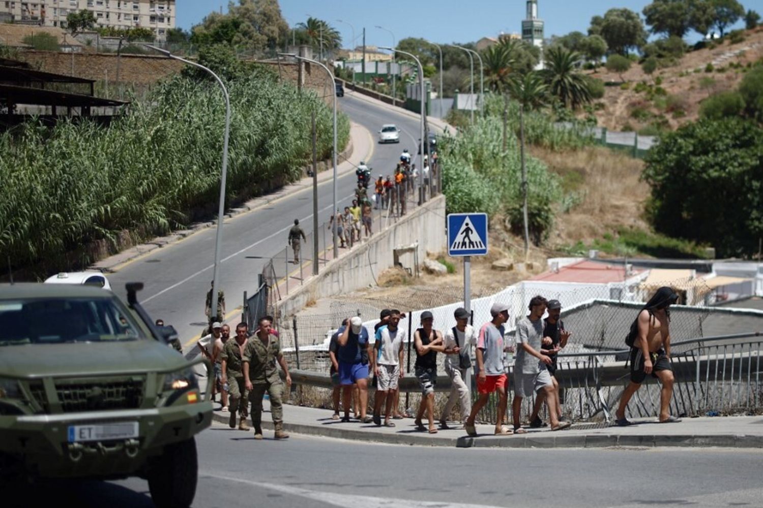 Identificati agenti dei servizi segreti del Marocco tra i migranti di Ceuta