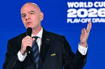 Il presidente della Fifa Gianni Infantino