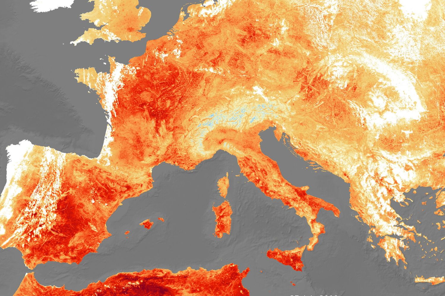 Meteo, picco del caldo e bollini rossi in Italia