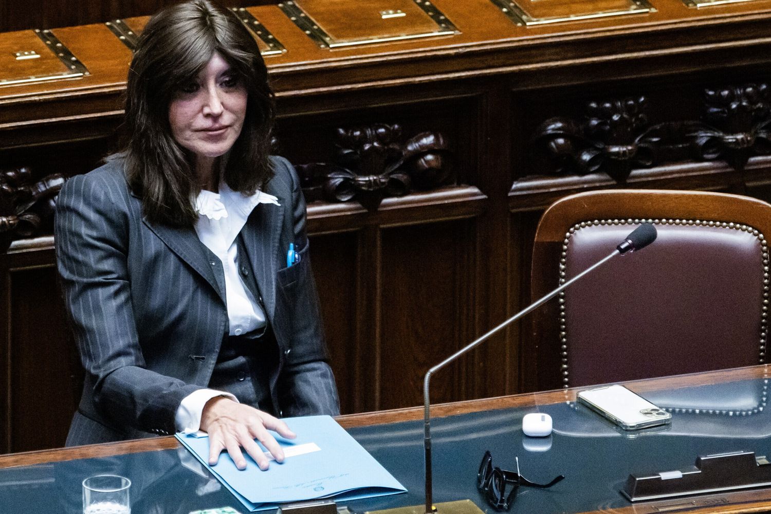 La ministra dell'Università Anna Maria Bernini