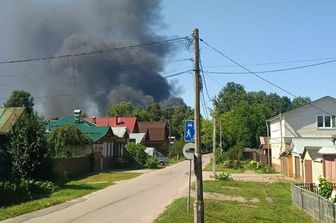 Droni ucraini sulla regione di Mosca