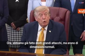 Trump su negoziati con l'Iran: Voglio dargli un ultima chance prima della decapitazione