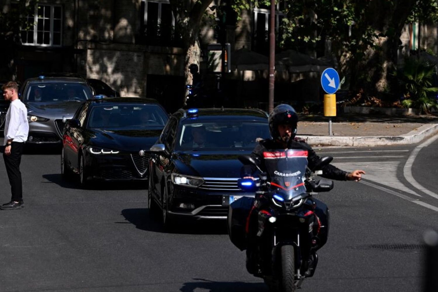 L'arrivo a Roma delle delegazioni di Libano e Israele