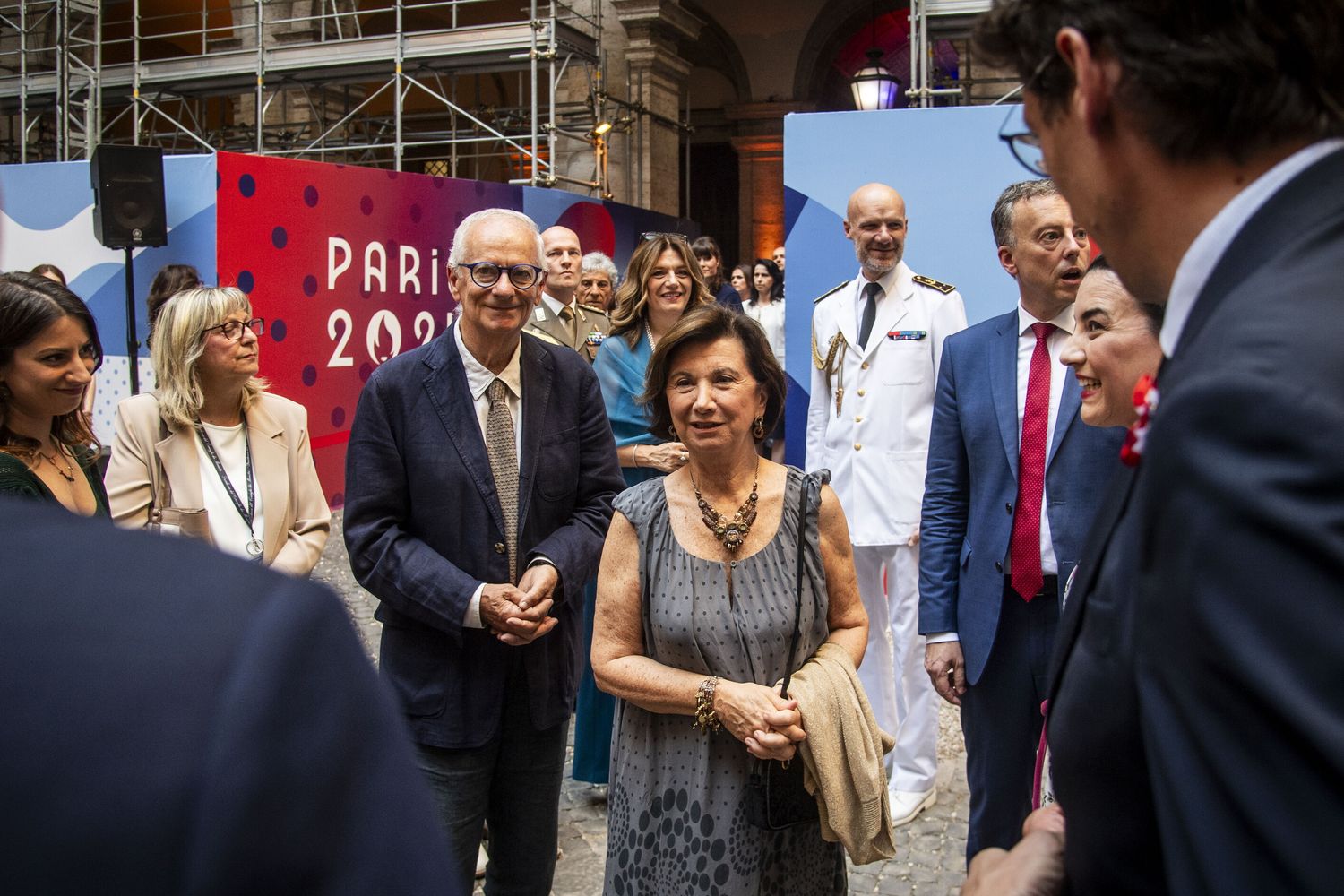 Luigi Cavallari insieme alla moglie Eugenia Roccella