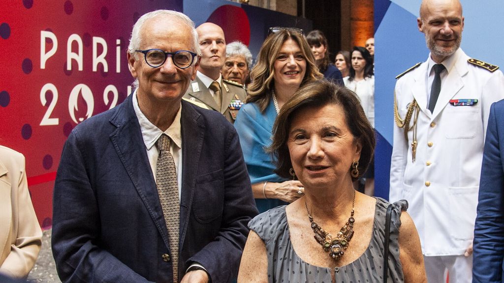 Luigi Cavallari insieme alla moglie Eugenia Roccella