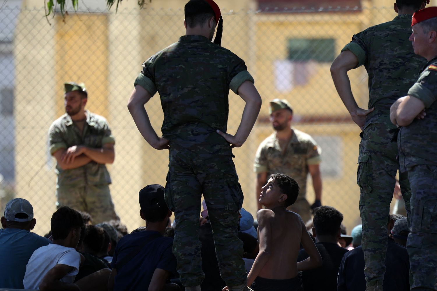 Migranti a Ceuta