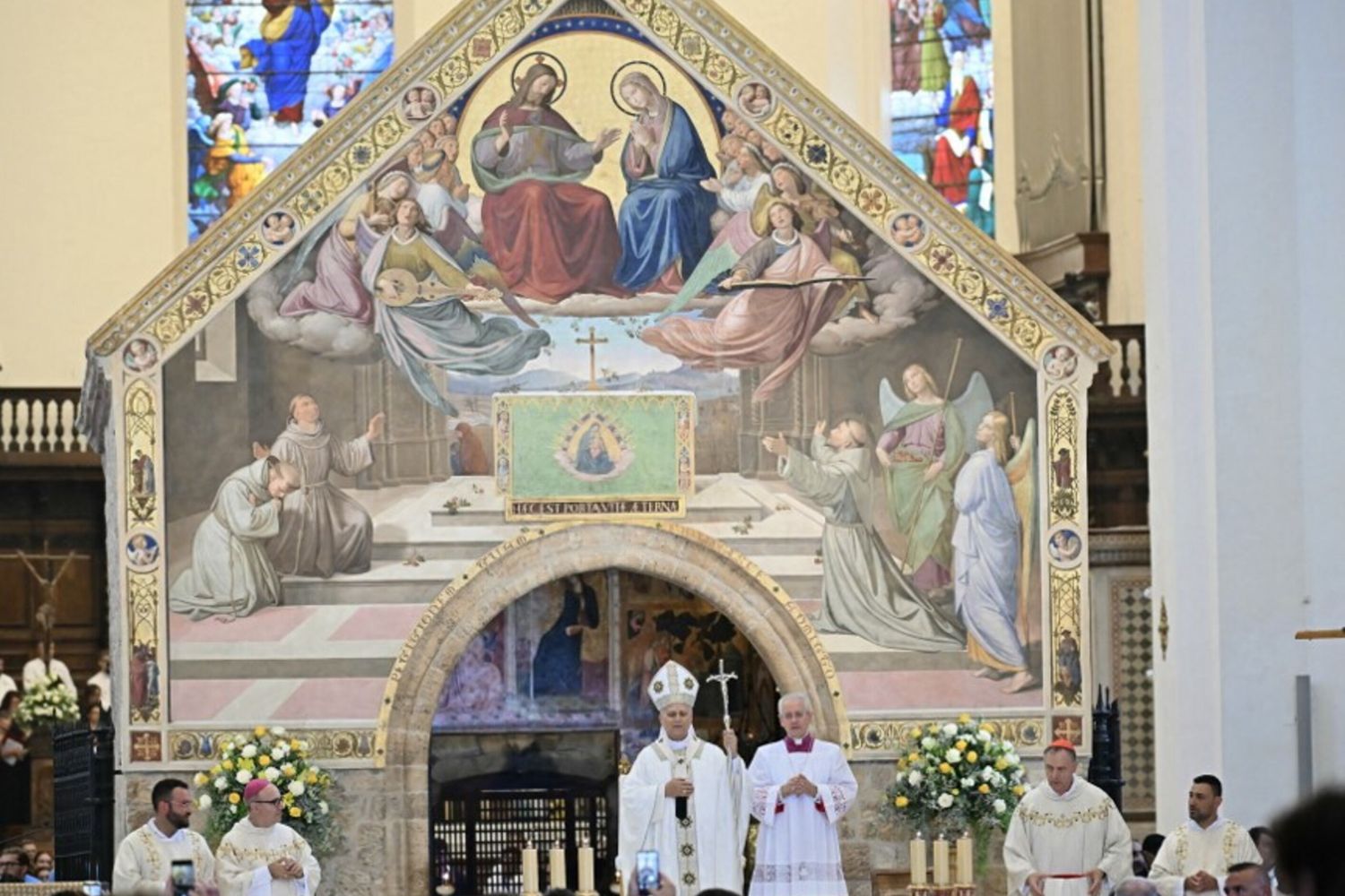 Papa Leone ad Assisi
