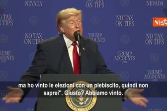 Trump: Melania Odia quando imito atlete trans, ha fatto film numero uno dell'anno