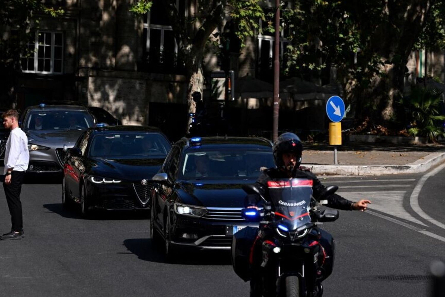 L'arrivo a Roma delle delegazioni di Libano e Israele