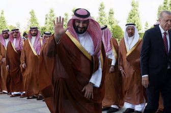 Mohammed bin Salman e Recep Tayyip Erdogan