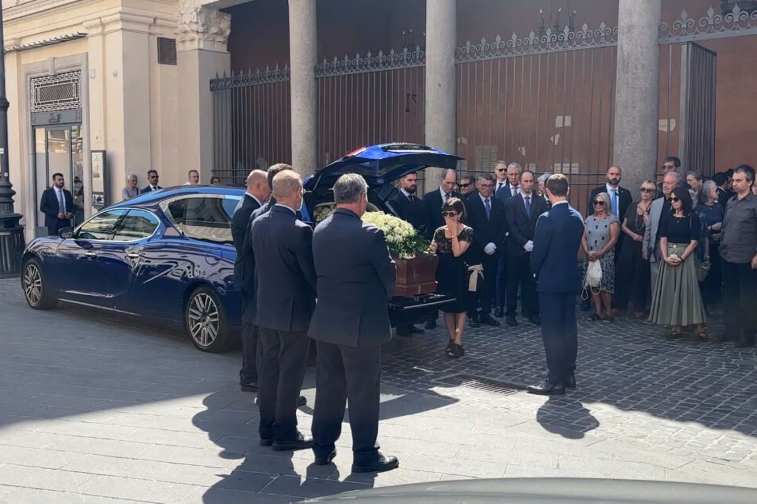 I funerali di Luigi Cavallari marito della ministra Roccella