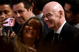 Il presidente della FIFA Gianni Infantino