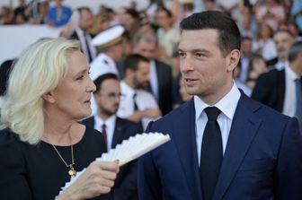 Marine Le Pen e Jordan Bardella