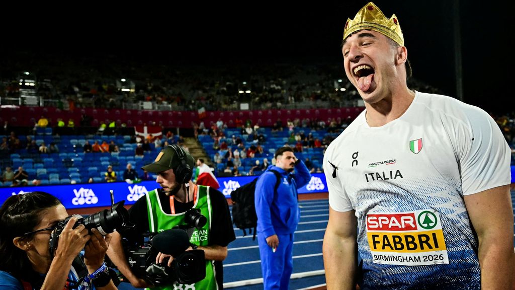 Leonardo Fabbri campione d'Europa nel lancio del peso