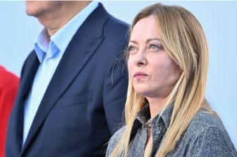 La premier Giorgia Meloni alla 62esima edizione del Settecolli al Foro Italico