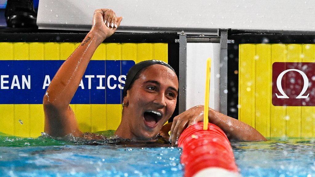 Simona Quadarella vince l'oro negli 800 stile libero