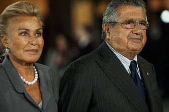 Silvia Monti e Carlo De Benedetti