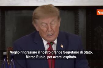Trump scherza con Rubio al Dipartimento di Stato: Le colonne corinzie le porto nello studio Ovale