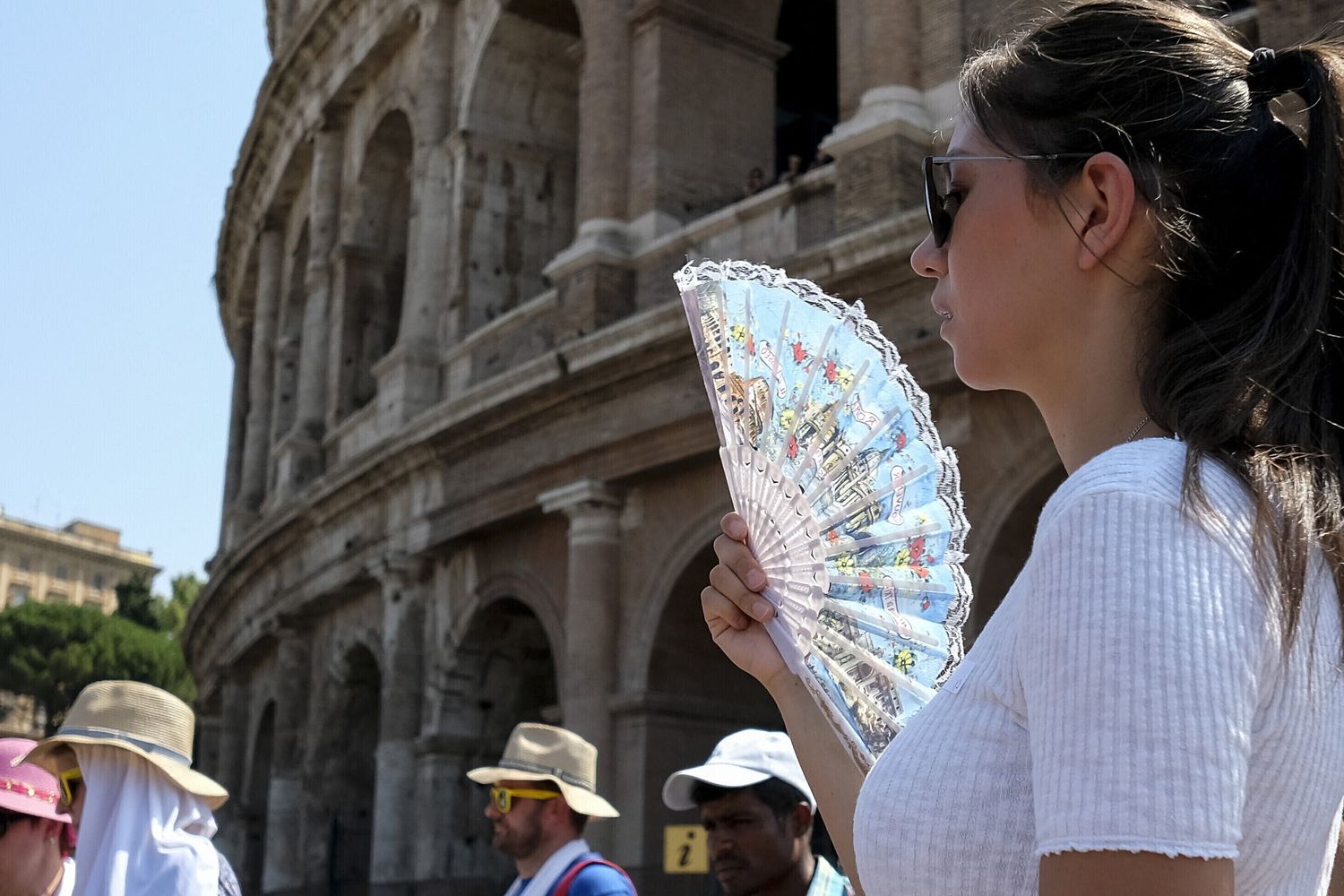 Caldo estremo a Roma