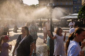 Europa, caldo rovente