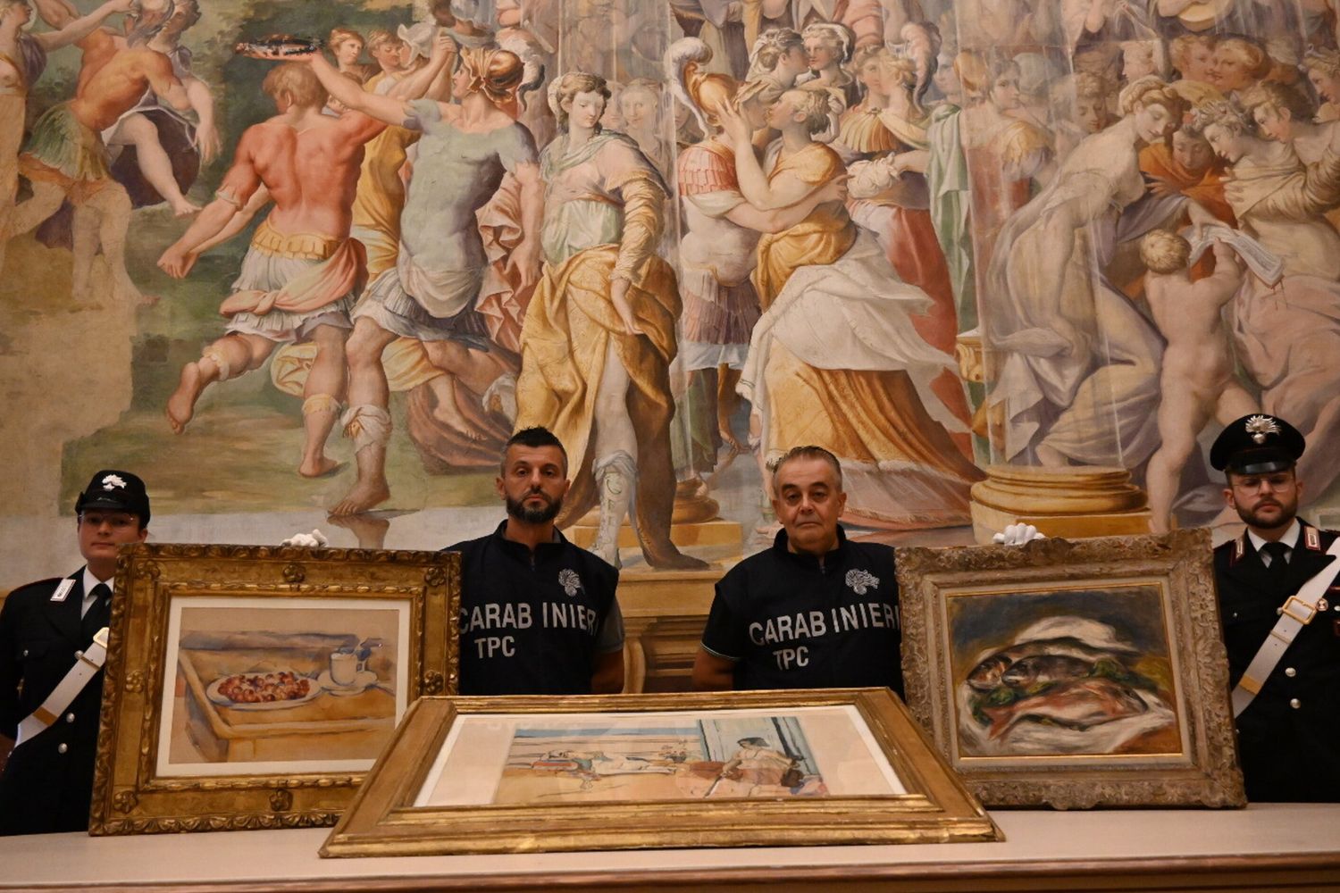 Le opere trafugate