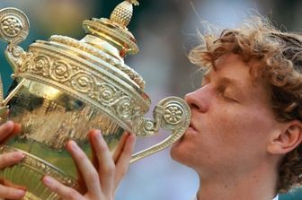 Jannik Sinner, vincitore a Wimbledon