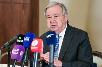 Il segretario generale dell'Onu, Antonio Guterres