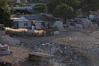 Il villaggio palestinese di Khan al-Ahmar, nell'area occupata da Israele