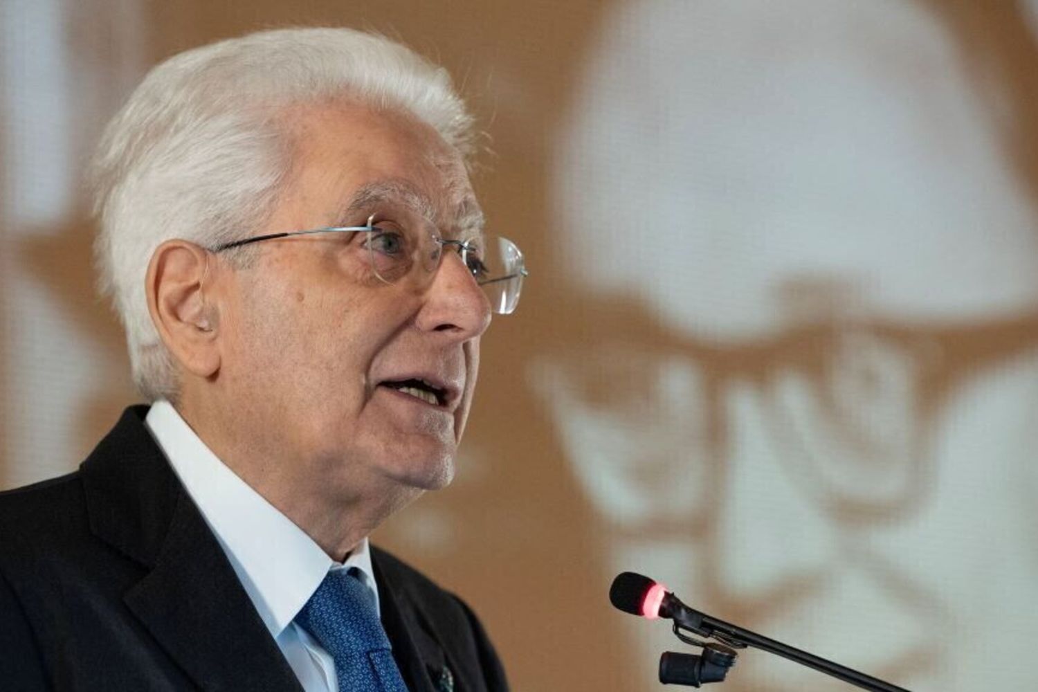Il Presidente della Repubblica Sergio Mattarella