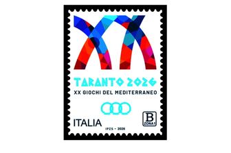 Emesso dal Mimit un francobollo celebrativo per i Giochi del Mediterraneo