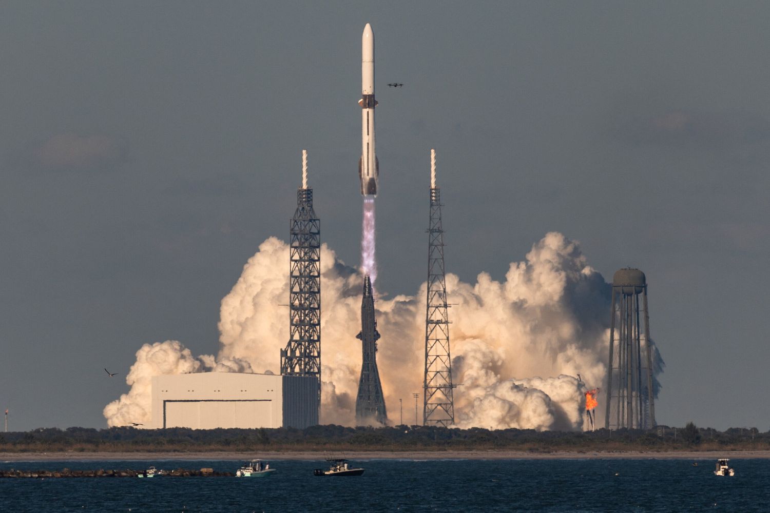Il lancio di un missile statunitense