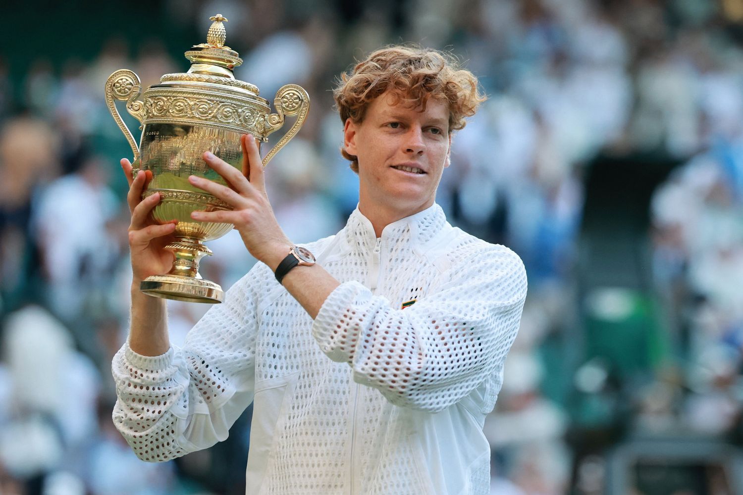 Jannik Sinner a Wimbledon